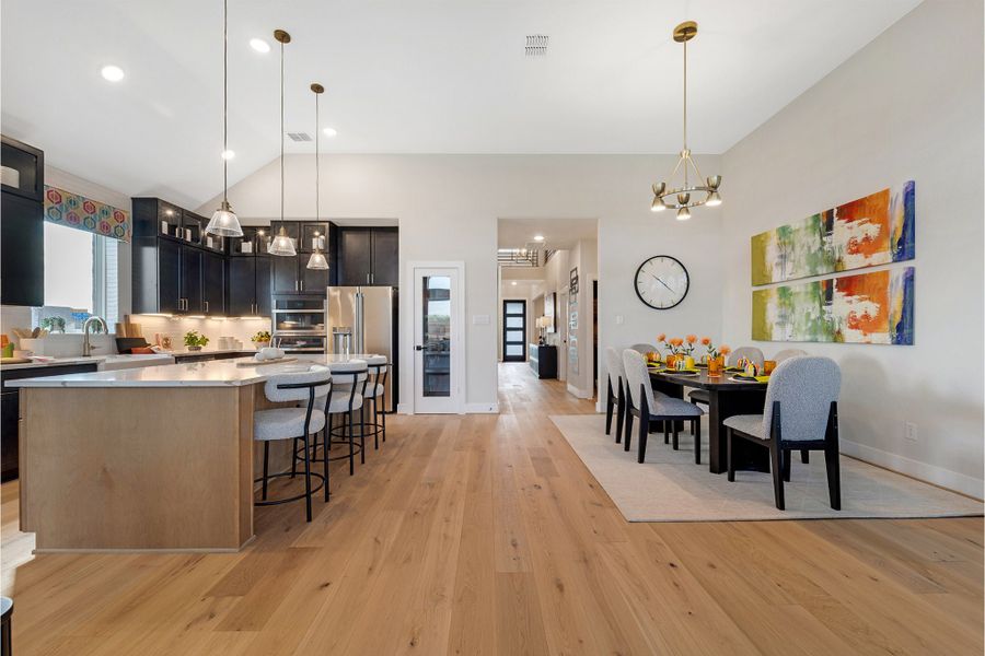 Furnished interior in a model home at Megan's Landing in Castroville (Image 28). Furnished interior in a model home at Megan's Landing in Castroville (Image 28).