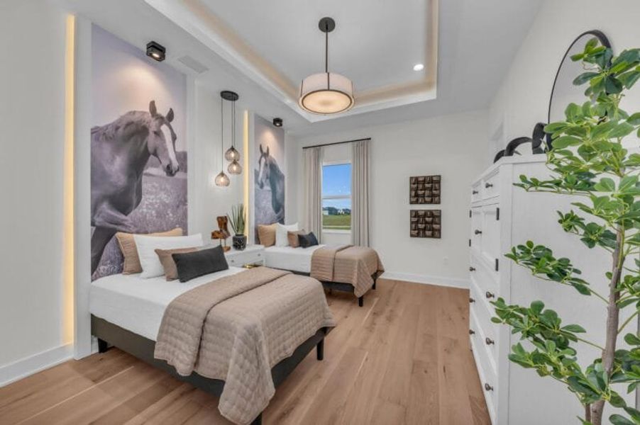 Furnished interior in a model home at Hampton Lakes in Sarasota (Image 88). Furnished interior in a model home at Hampton Lakes in Sarasota (Image 88).