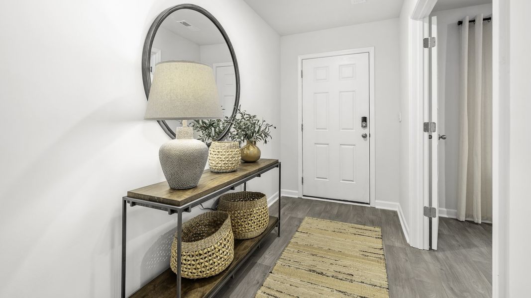 Furnished interior in a model home at Quail Haven in Winston-Salem (Image 21). Furnished interior in a model home at Quail Haven in Winston-Salem (Image 21).