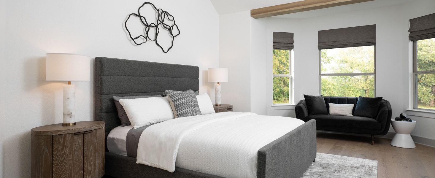 Furnished interior in a model home at The Estates at La Cima in San Marcos (Image 11). Furnished interior in a model home at The Estates at La Cima in San Marcos (Image 11).