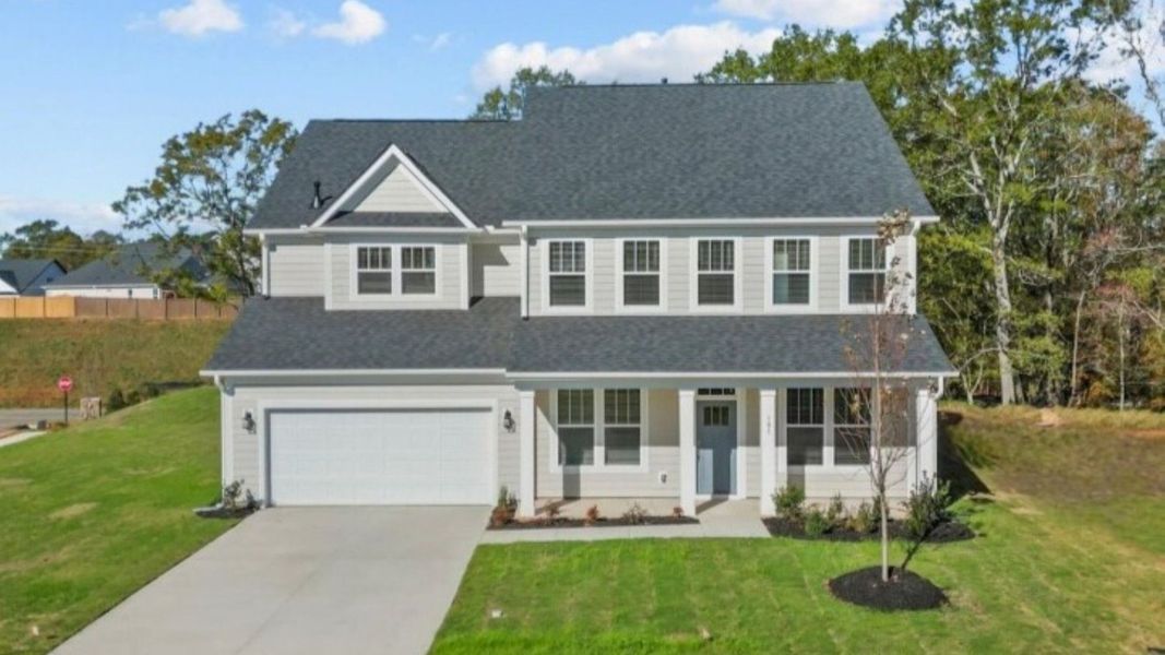 Front exterior of a home in the Rosemary Grove community, located in Greenville, SC (Image 9).