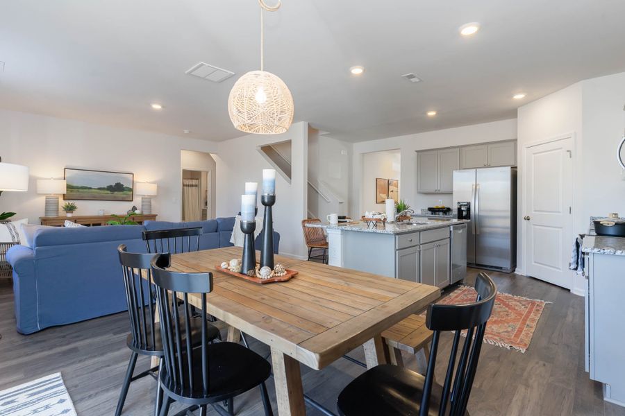 Furnished interior in a model home at Island Green in Myrtle Beach (Image 30).