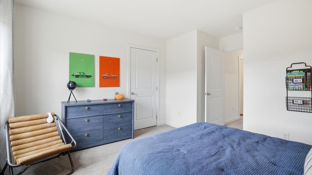 Furnished interior in a model home at Belhaven in Knoxville (Image 33).