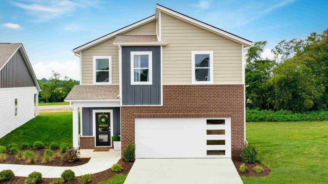 Front exterior of a home in the Nexus North community, located in Gallatin, TN (Image 2).