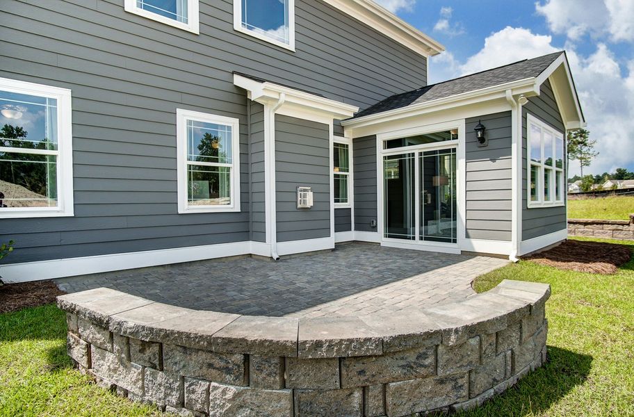 Exterior details of a home in Woodleigh Park at Lake Carolina, Columbia (Image 2).