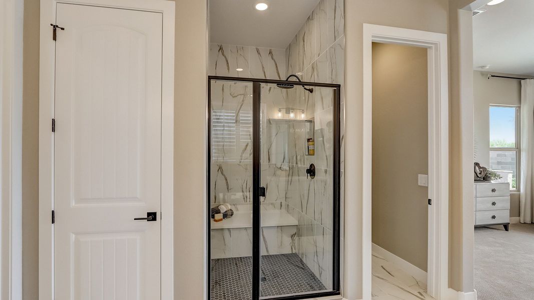 Furnished interior in a model home at Sycamore Farms in Surprise (Image 17).