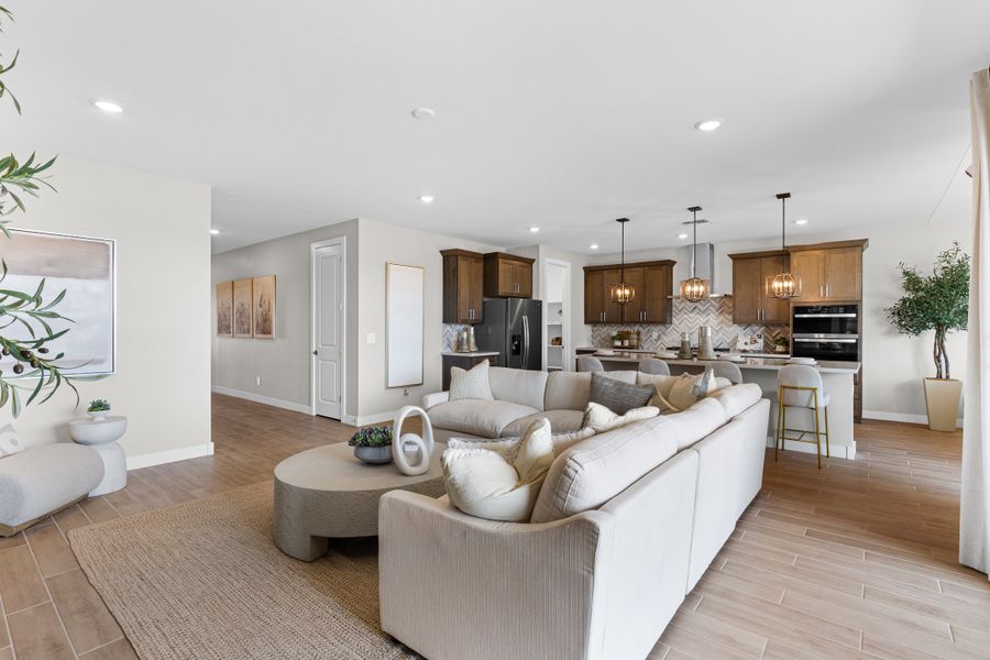Furnished interior in a model home at Legacy Place in Glendale (Image 20).
