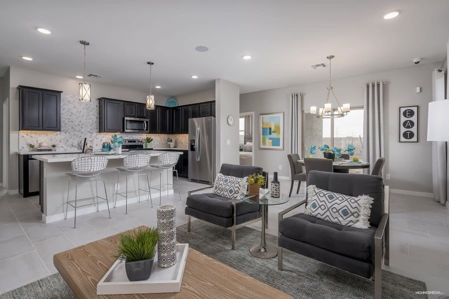 Great Dining Kitchen - Madera at Sunset Farms in Tolleson, Arizona | Landsea Homes