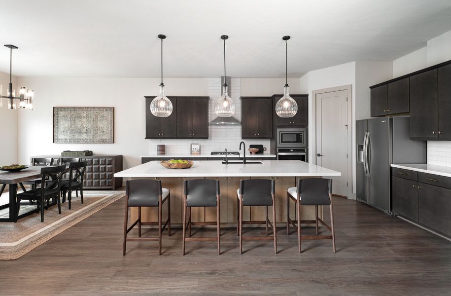 Furnished interior in a model home at StoneCreek Estates in Richmond (Image 5).