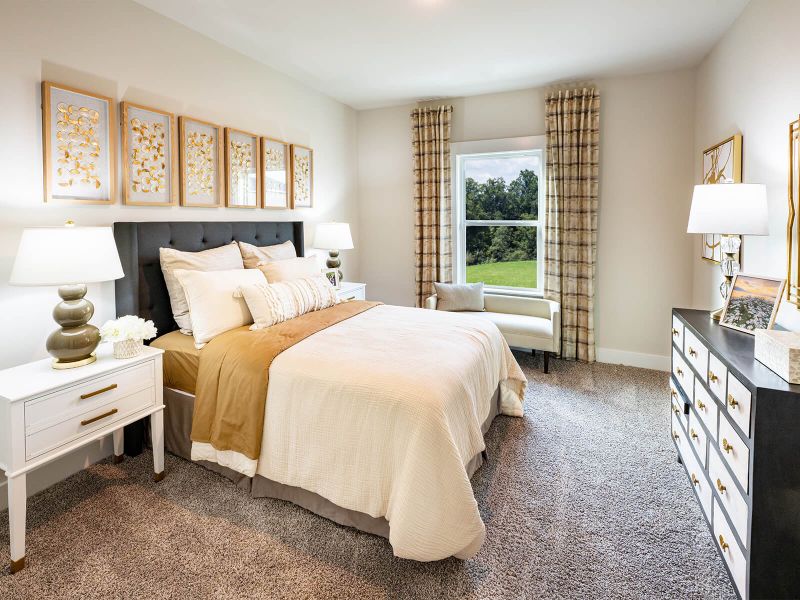 Jamestown floorplan at Chestnut Grove in Greer, SC.