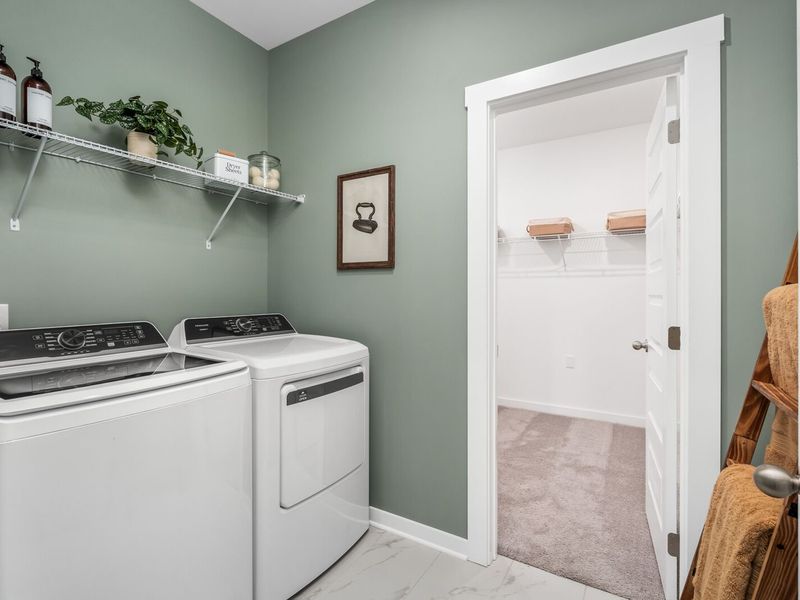 Furnished interior in a model home at Calista Farms in White House (Image 29). Furnished interior in a model home at Calista Farms in White House (Image 29).