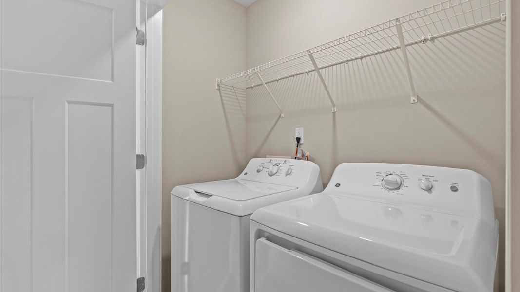 Furnished interior in a model home at Ransdell Pointe in Spartanburg (Image 21).