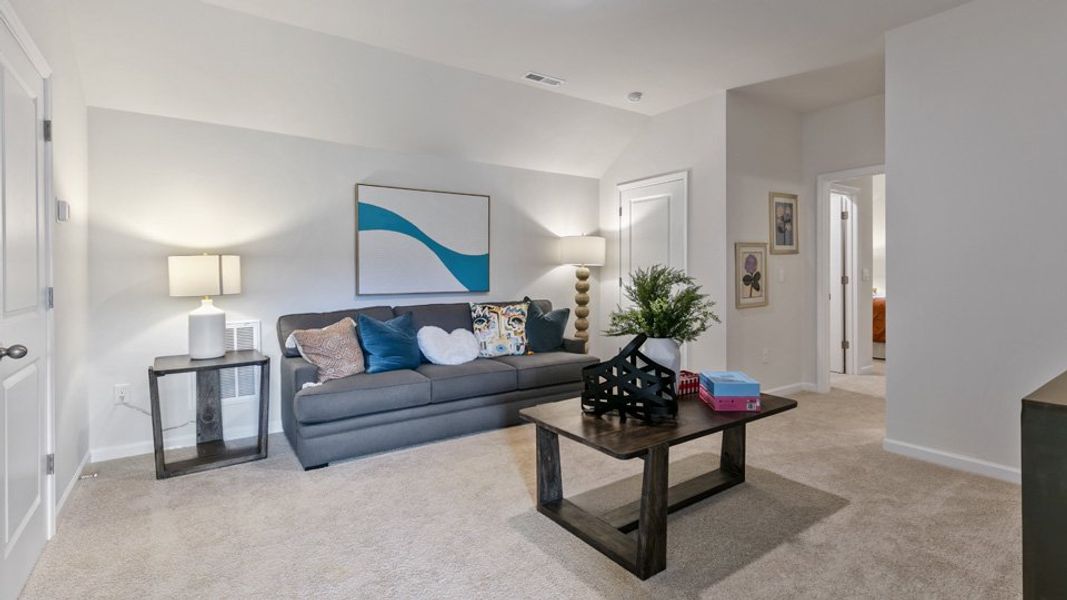 Furnished interior in a model home at Horton Park in Apex (Image 22). Furnished interior in a model home at Horton Park in Apex (Image 22).