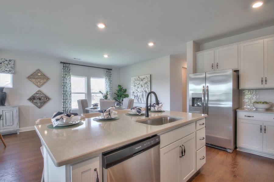 Interior of The Sutherland *Furnished Model Home - Selections and finished may vary.