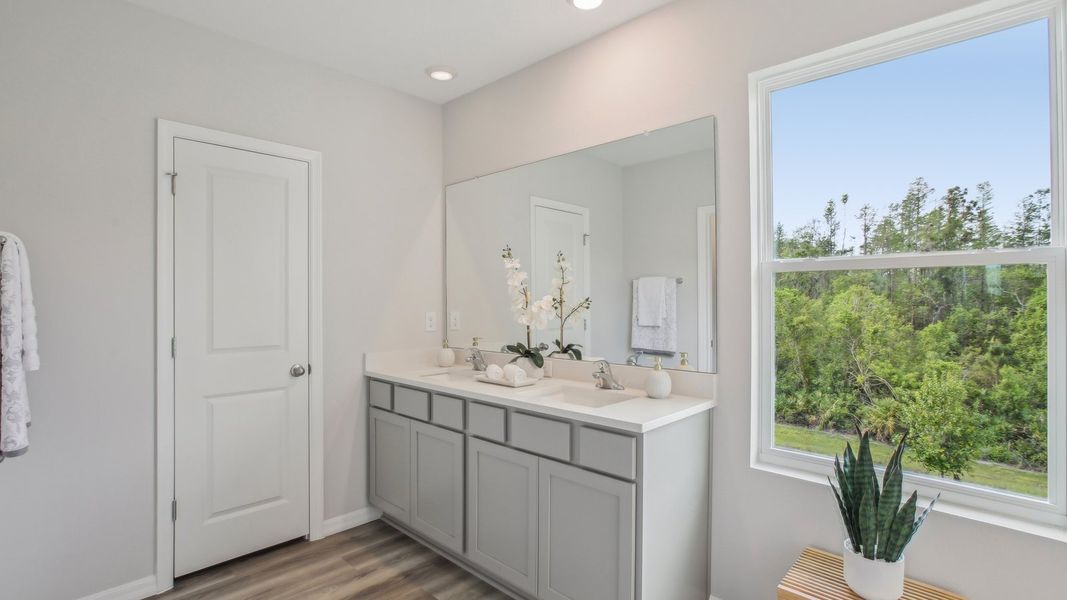 Furnished interior in a model home at Berry Bay in Wimauma (Image 41).