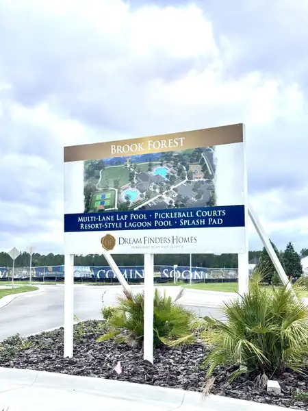 Coming soon: Brook Forest by Dream Finders Homes offers resort-style amenities in beautiful St. Augustine, FL.