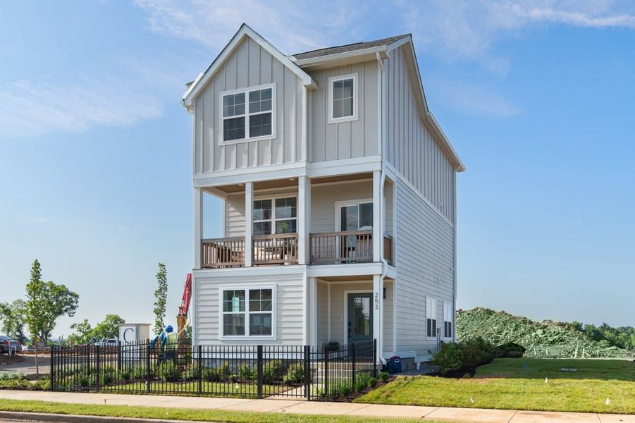 Front exterior of a home in the The Chadwick community, located in Nashville, TN (Image 6).