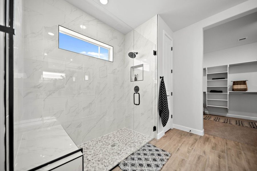 Furnished interior in a model home at Summer Sky North in El Paso (Image 34).