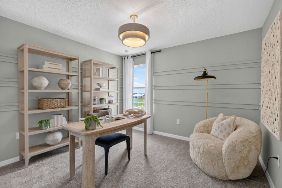 Inside our Haddock Model Home