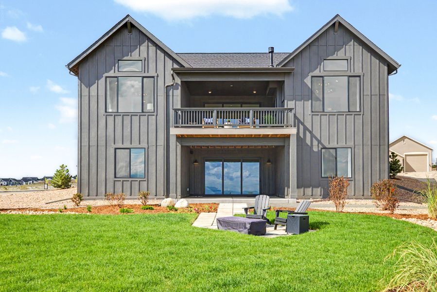 Exterior details of a home in Jackson Creek, Monument (Image 57).