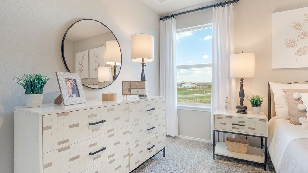 Furnished interior in a model home at Pecan Creek in Temple (Image 25).