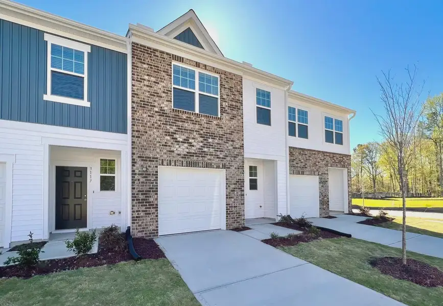 Front exterior of a home in the Wilson's Walk community, located in Clayton, NC (Image 5).