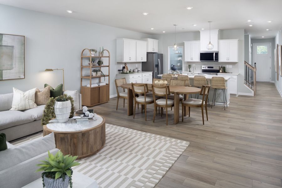 Photo representation of future townhome plan. Colors, finishes and options will vary. Photo representation of future townhome plan. Colors, finishes and options will vary.