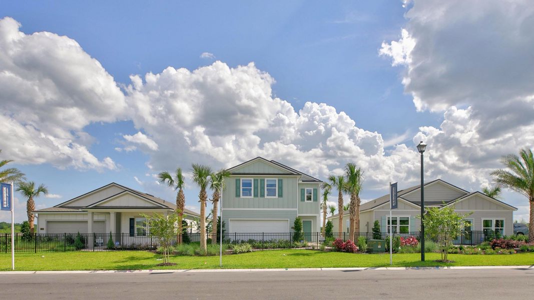 Front exterior of a home in the Rookery community, located in Green Cove Springs, FL (Image 6).