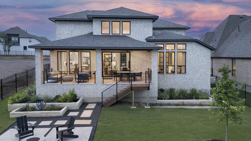 Exterior details of a home in Parten 65', Austin (Image 5).