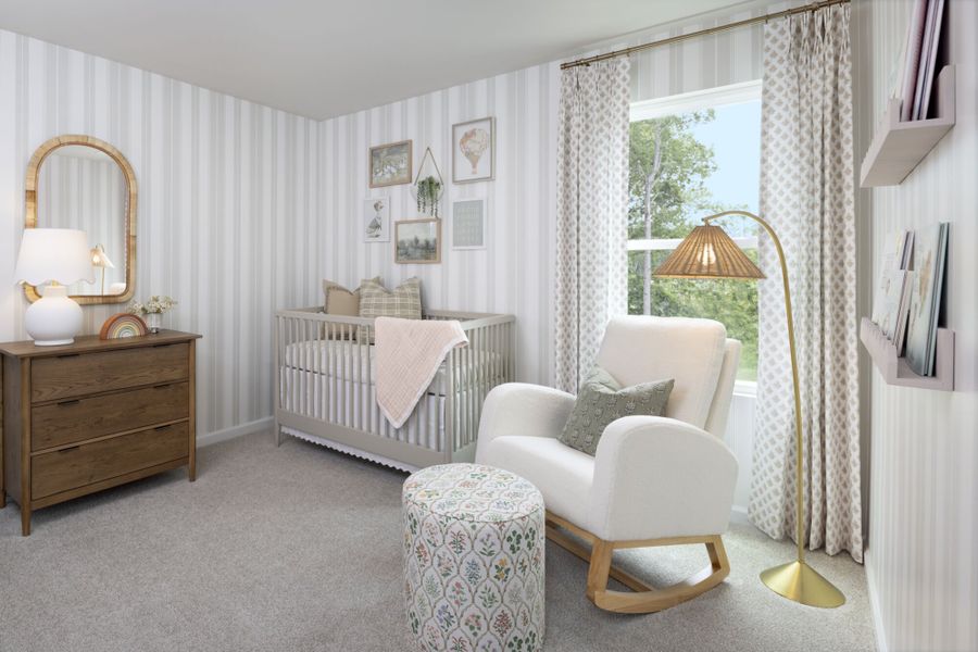Photo representation of future townhome plan. Colors, finishes and options will vary.