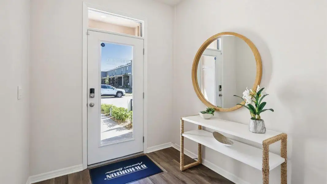 Furnished interior in a model home at Citrus Ridge in Davenport (Image 3). Furnished interior in a model home at Citrus Ridge in Davenport (Image 3).