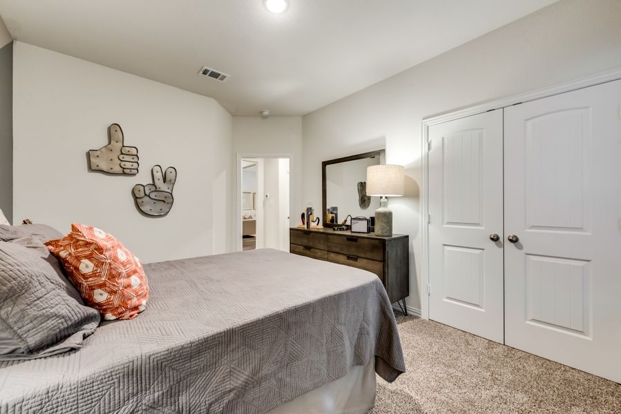 Furnished interior in a model home at Green Meadows in Anna (Image 29).