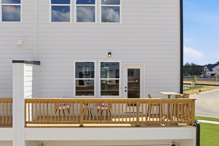 Spacious Townhome Patios