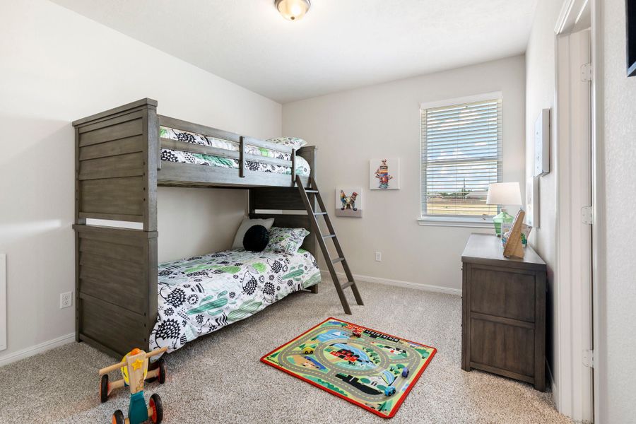 Furnished interior in a model home at Hilltop Heights in Waco (Image 20).