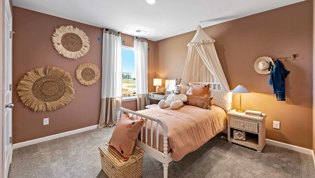 Furnished interior in a model home at Hunters Ridge in Woodruff (Image 20). Furnished interior in a model home at Hunters Ridge in Woodruff (Image 20).