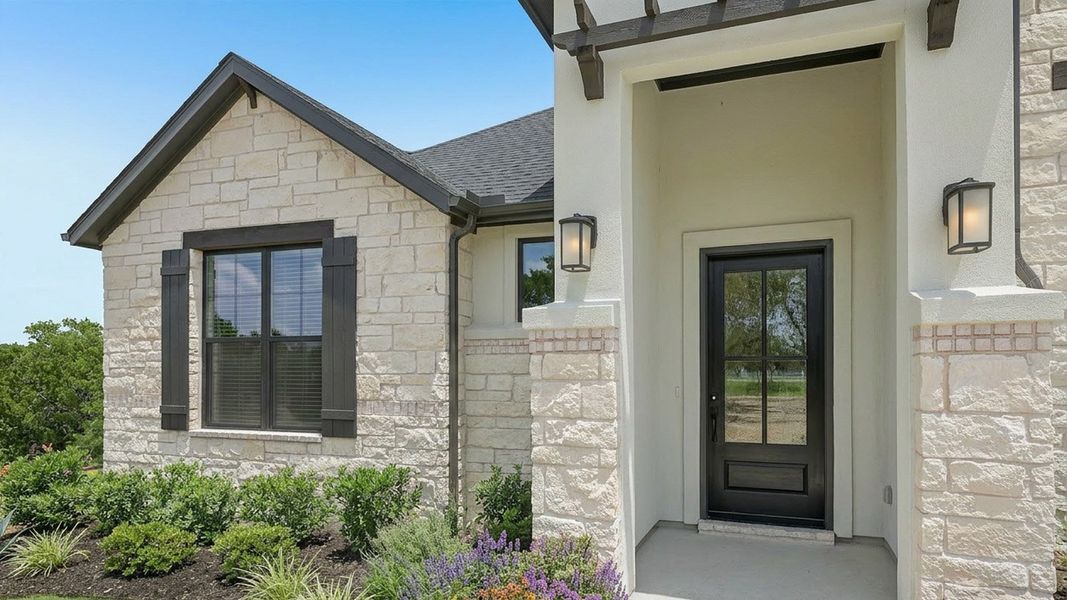 Exterior details of a home in Sola Vista at West Cypress Hills, Briarcliff (Image 7). Exterior details of a home in Sola Vista at West Cypress Hills, Briarcliff (Image 7).
