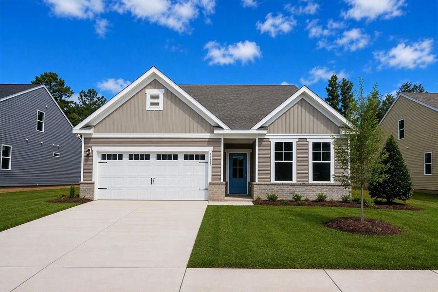Front exterior of a home in the Orchid Ridge at The Hive community, located in North Augusta, SC (Image 20).