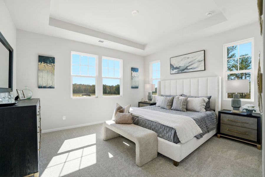 Photo representation of a future townhome plan. Colors, finishes and options will vary.