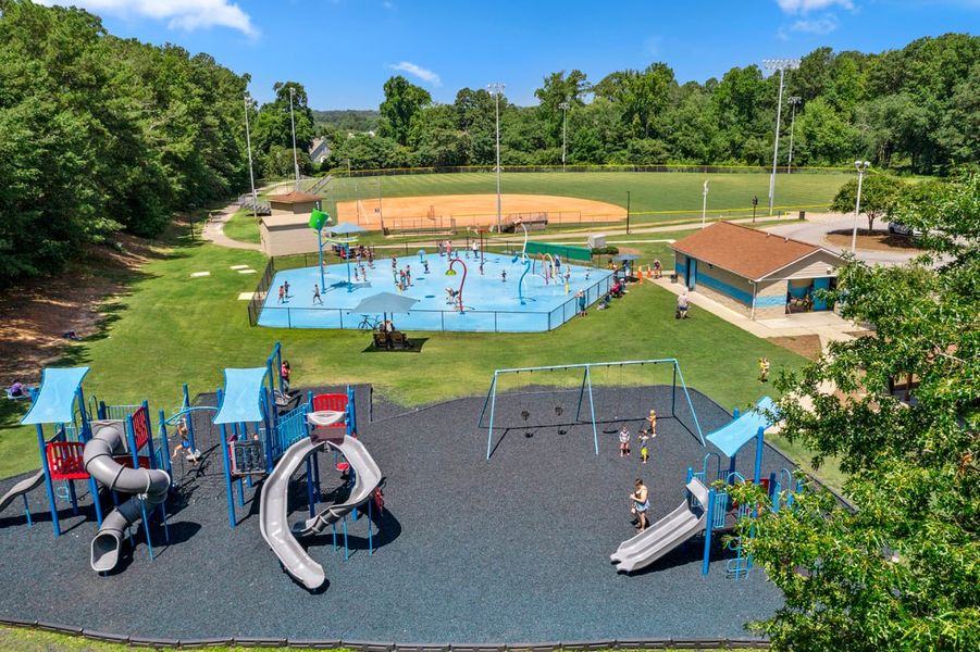 Close to Splash Pad Water Park in Fuquay-Varina