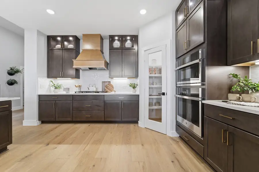 Furnished interior in a model home at Hickory Ridge Estates in Elmendorf (Image 19).