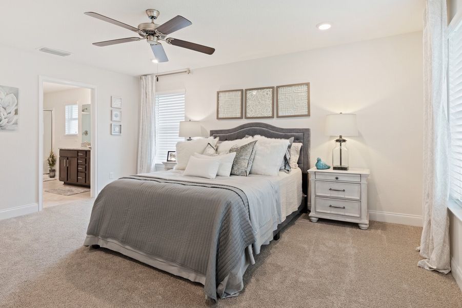 Furnished interior in a model home at Palm Coast in Palm Coast (Image 13).
