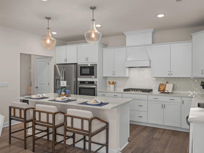 Furnished interior in a model home at Montrose in Aberdeen (Image 51).