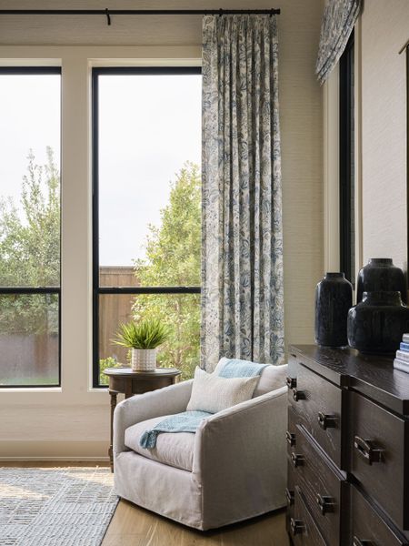 Furnished interior in a model home at Furst Ranch in Argyle (Image 37).