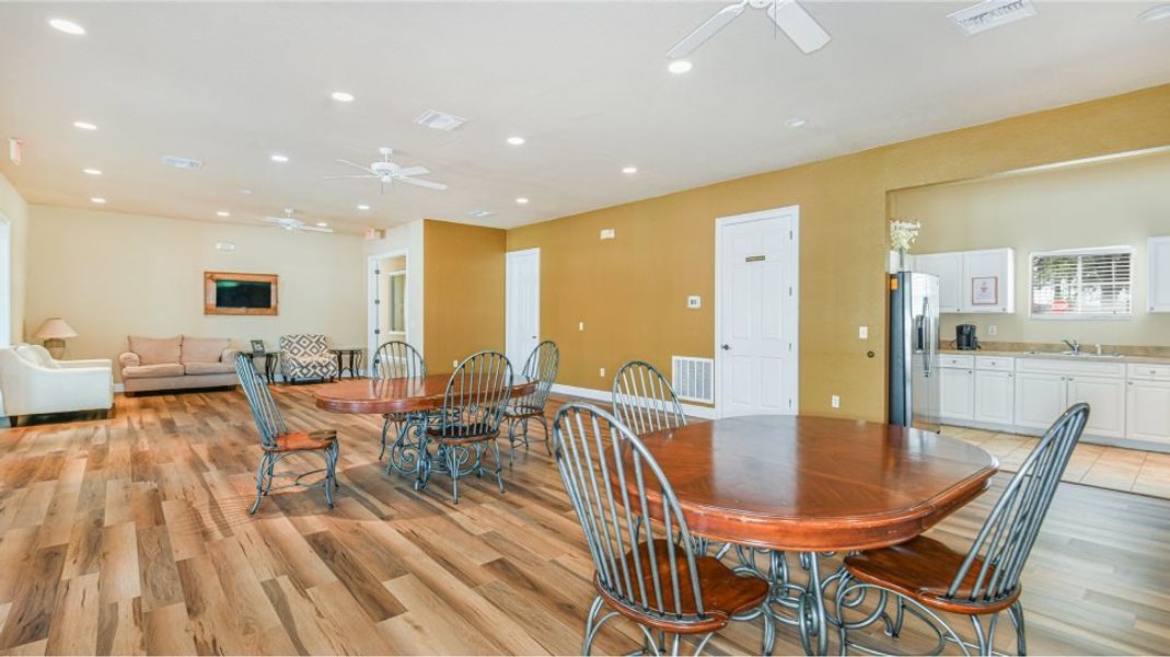 Furnished interior in a model home at The Isle of Avalon in Spring Hill (Image 10).
