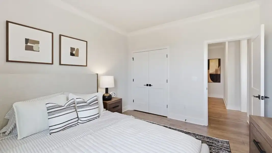 Furnished interior in a model home at Spring Ridge Reserve in Anderson (Image 25).