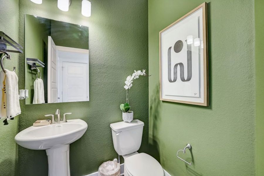 Furnished interior in a model home at Center 45 in Round Rock (Image 16). Furnished interior in a model home at Center 45 in Round Rock (Image 16).