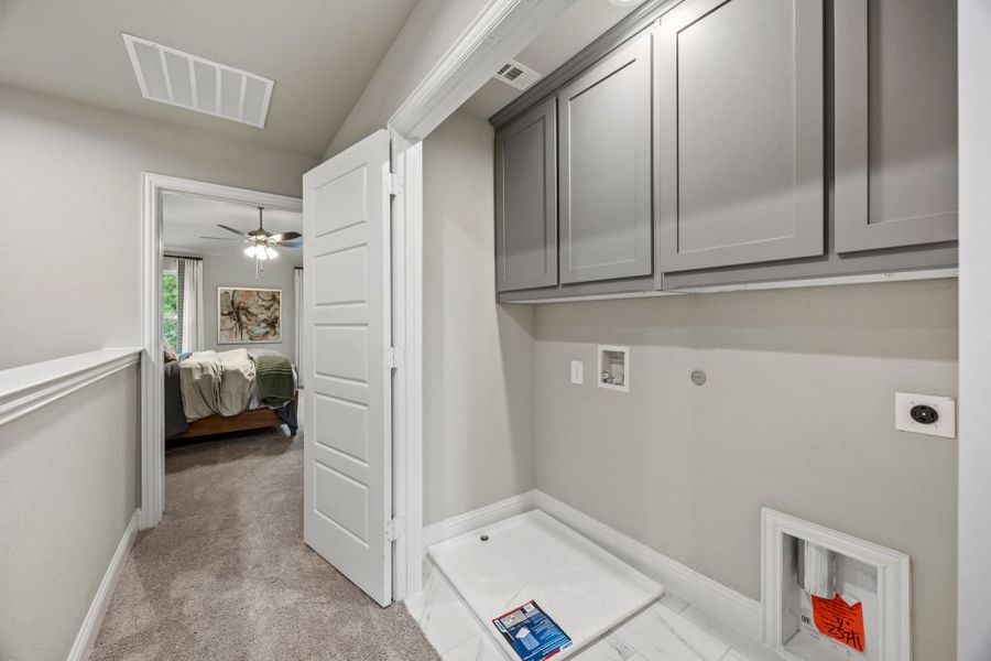 Furnished interior in a model home at Sereno Oaks at Buckner Terrace in Dallas (Image 15).