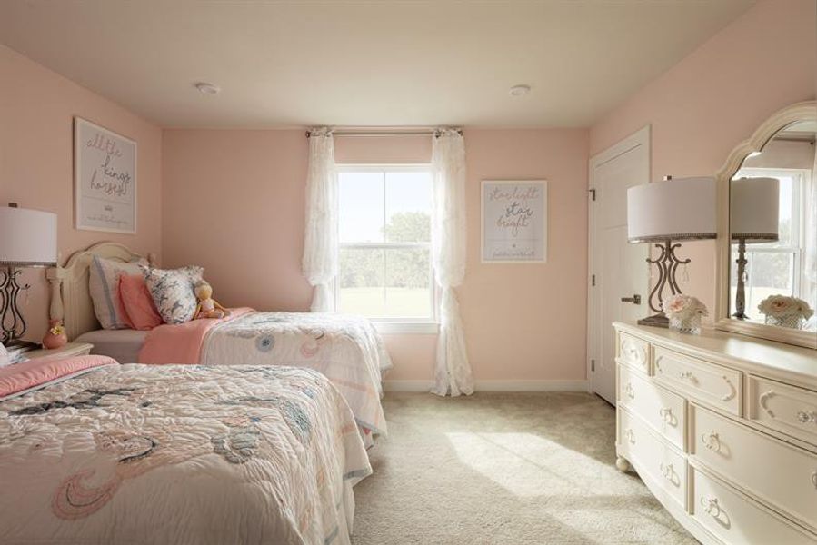 Furnished interior in a model home at Emory Park Ranches in Five Forks (Image 15).