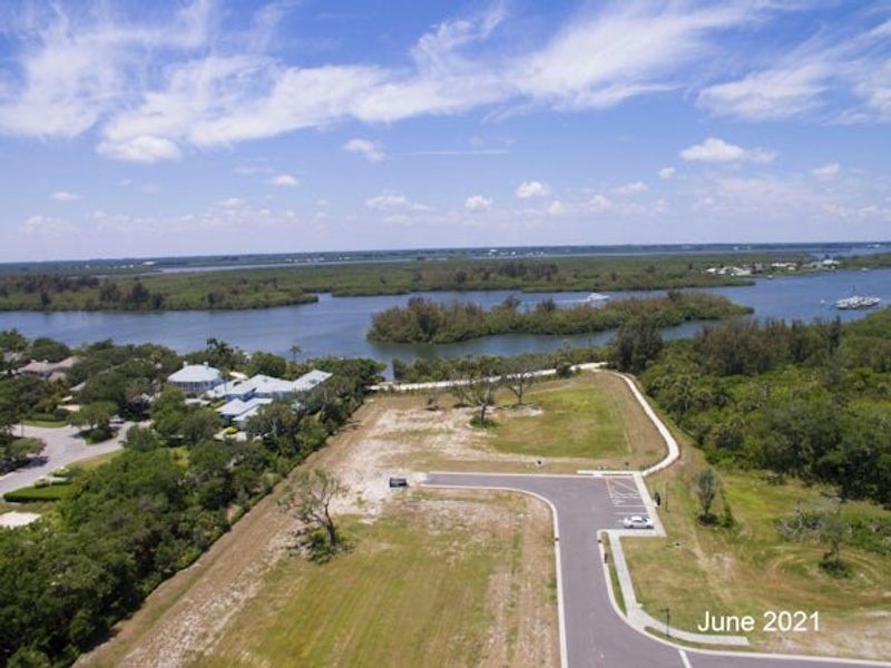 Site preparation and early development at The Strand in Vero Beach, FL (Image 101).