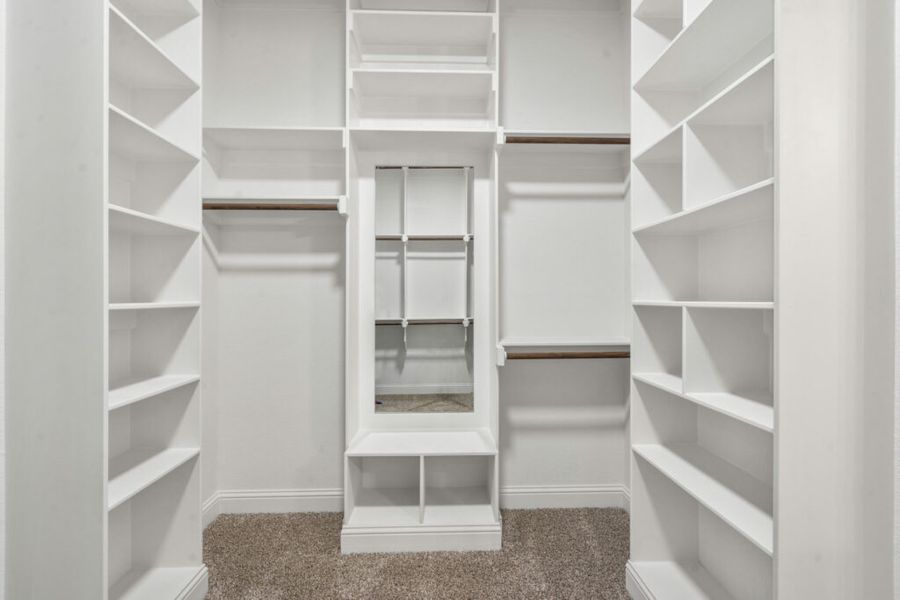 Furnished interior in a model home at Crown Valley in Weatherford (Image 6).